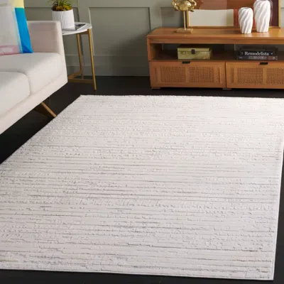 Ashley Safavieh Elmhurst Debbee 9' X 12' Area Rug In Ivory/gray