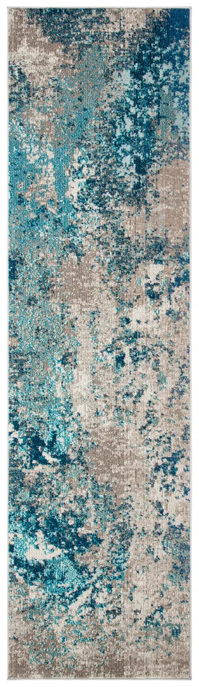 Ashley Safavieh Madison Carol 2'-2 X 4' Accent Rug In Blue