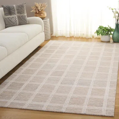 Ashley Safavieh Pine Zymryd 4' X 6' Area Rug In Rust/ivory