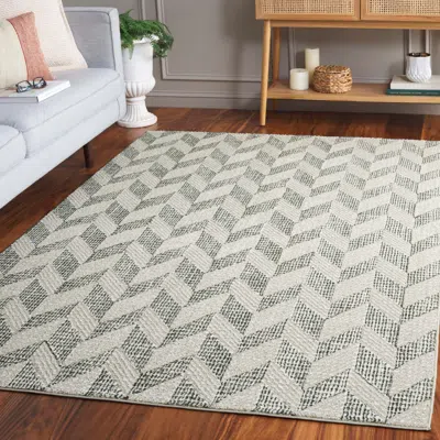 Ashley Safavieh Revive 4' X 6' Area Rug In Sage/ivory