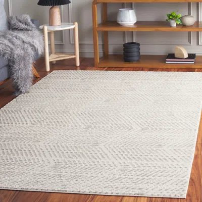 Ashley Safavieh Revive Juta 9' X 12' Area Rug In Ivory/gray