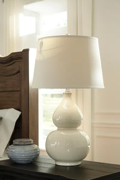 Ashley Saffi Table Lamp In Cream