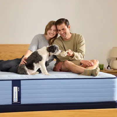 Ashley Sealy Posturepedic® Plus Ellie Lane Ultra Firm King Mattress In Blue