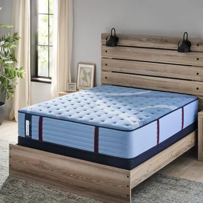 Ashley Sealy Posturepedic® Pro Golden Grove Firm Full Mattress In Blue