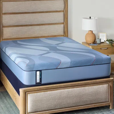 Ashley Sealy Posturepedic® Pro Golden Grove Hybrid Mattress In Blue