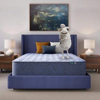 Ashley Serta Perfect Day 14" Plush Twin Xl Mattress In Off White