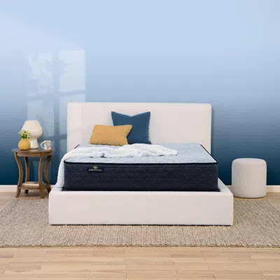 Ashley Serta Perfect Sleeper Best Day 12" Firm Cal King Mattress In Blue