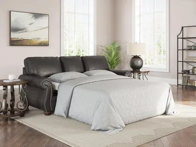 Ashley Shadsburne Queen Sofa Sleeper In Granite