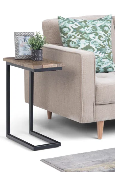 Ashley Simpli Home Skyler C Side Table In Beach Brown