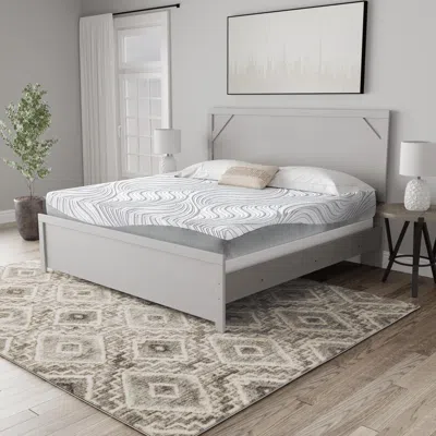 Ashley Sleep Essentials 12 Inch Medium Memory Foam California King Mattress In White