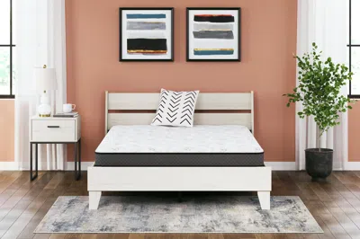 Ashley Sleep Essentials 8 Inch Firm Hybrid California King Mattress In White