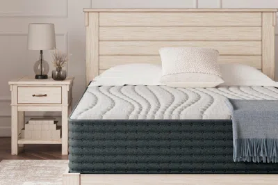 Ashley Sleep Gruve 13 Inch Hybrid Queen Mattress In White