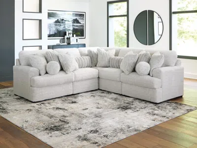 Ashley Snodoodle 5-piece Modular Sectional In Arctic