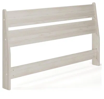 Ashley Socalle Queen Panel Headboard In Light Natural