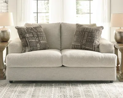 Ashley Soletren Loveseat In Stone