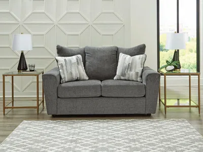 Ashley Stairatt Loveseat In Gravel