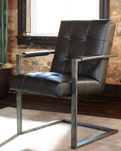 Ashley Starmore Home Office Desk Chair Leather In Black