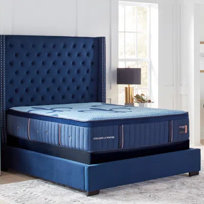Ashley Stearns & Foster® Lux Hybrid Elite Medium Txl In Navy
