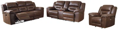 Ashley Stoneland Sofa In Chocolate