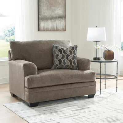 Ashley Stonemeade Oversized Chair In Nutmeg