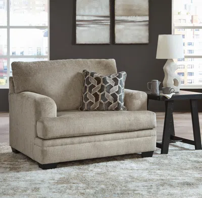 Ashley Stonemeade Oversized Chair In Taupe