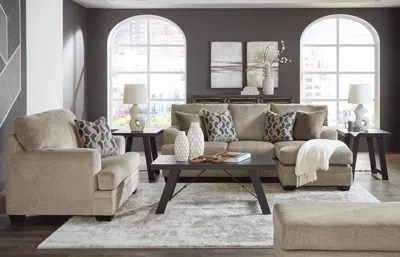 Ashley Stonemeade Sofa Chaise In Taupe