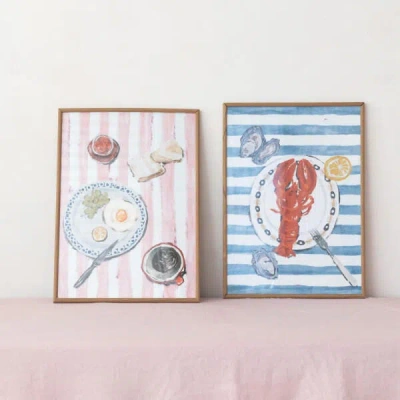 Ashley Storied Home 2-piece Still Life Tablescapes Wall Decor In Multi