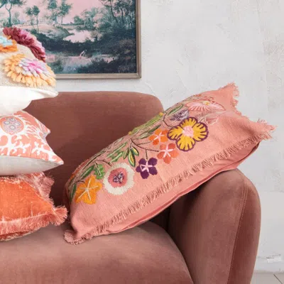 Ashley Storied Home Lumbar Pillow In Multi