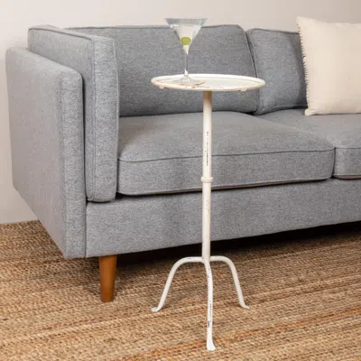 Ashley Storied Home Side Table In Antique White