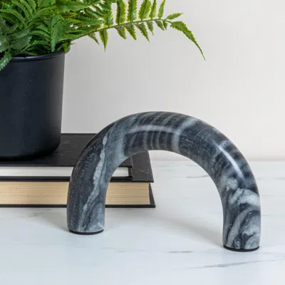 Ashley Storied Home Silhouette Tabletop Shelf Décor In Gray