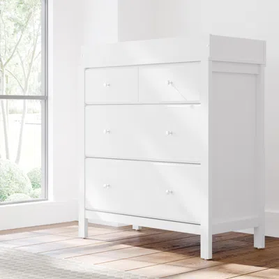Ashley Storkcraft Horizon 3 Drawer Chest With Changing Topper In White
