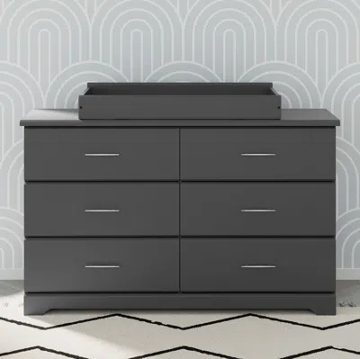 Ashley Storkcraft Nest Changing Topper In Gray