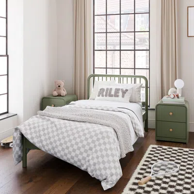 Ashley Storkcraft Next Porto Twin Bed In Olive