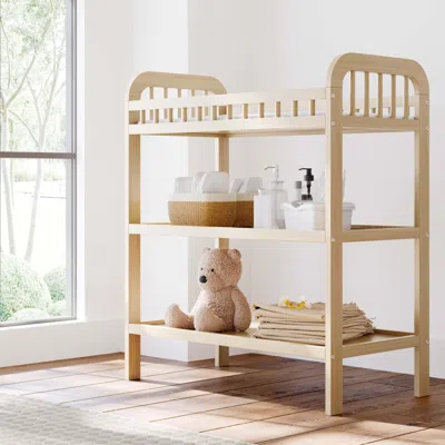 Ashley Storkcraft Pasadena Changing Table In Driftwood