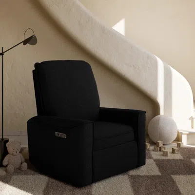 Ashley Storkcraft Santos Deluxe Power Swivel Glider Recliner In Black