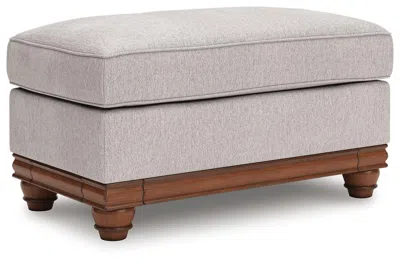 Ashley Stoughton Ottoman In Sandstone