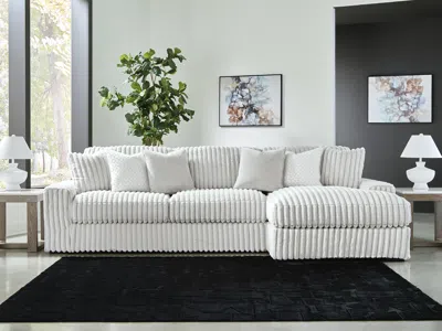 Ashley Stupendous 2-piece Sectional With Chaise In Alloy