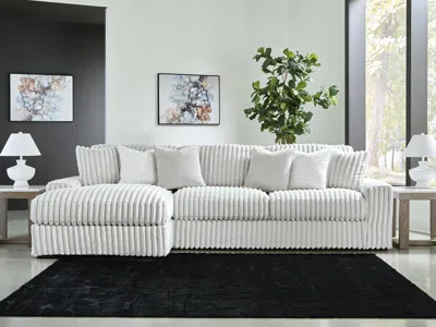 Ashley Stupendous 2-piece Sectional With Chaise In Alloy