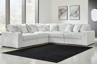 Ashley Stupendous 5-piece Sectional In Alloy