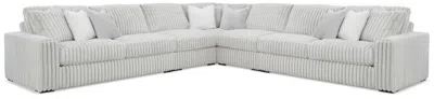Ashley Stupendous 5-piece Sectional In Alloy