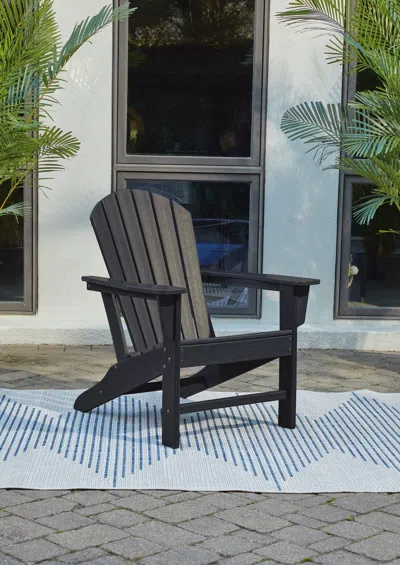 Ashley Sundown Treasure Outdoor Adirondack Chair In Black
