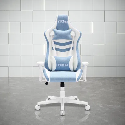 Ashley Techni Sport Ergonomic Gaming Chair In Blue