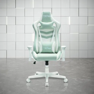 Ashley Techni Sport Ergonomic Gaming Chair In Mint