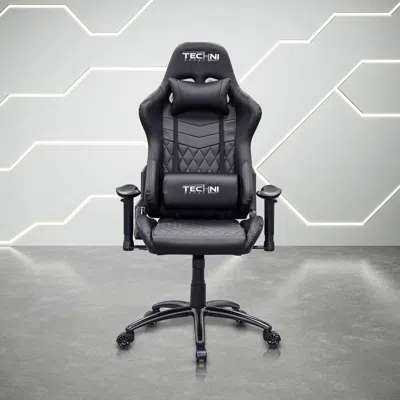 Ashley Techni Sport Ts-5100 Ergonomic High Back Racer Style Pc Gaming Chair In Black