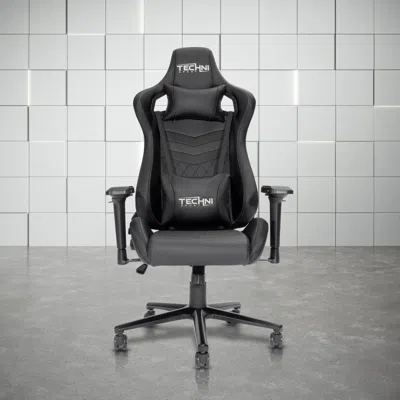 Ashley Techni Sport Ts-83 Ergonomic High Back Racer Style Pc Gaming Chair In Black