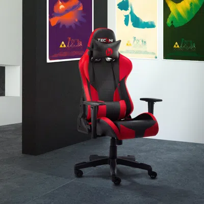 Ashley Techni Sport Ts-90 Pc Gaming Chair In Red
