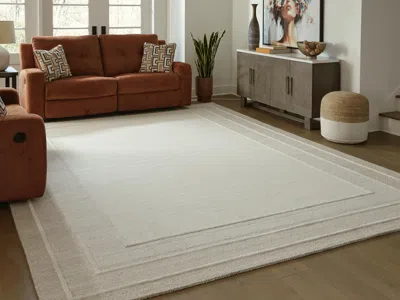 Ashley Teelgan Extra Large Rug In Ivory/tan