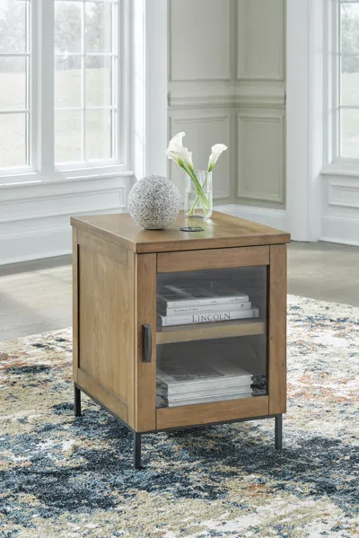 Ashley Torlanta Chairside End Table In Brown