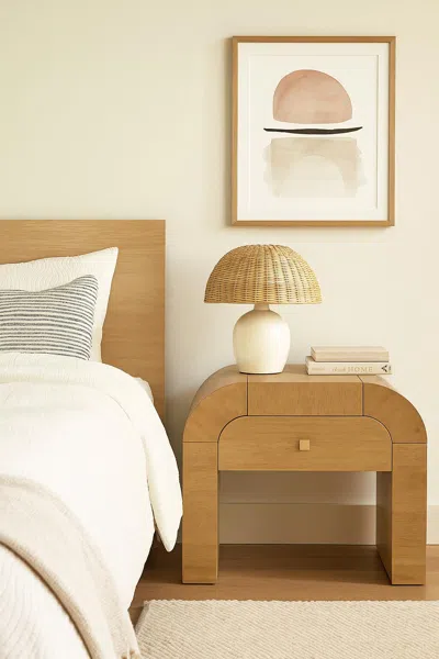 Ashley Tov Furniture Hump 26" 1 Drawer Nightstand In Natural