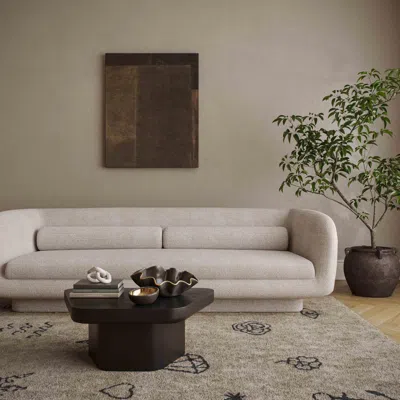 Ashley Tov Furniture Yoko Retro Coffee Table In Black